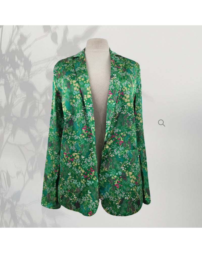 Blazer à motifs floraux Nathalie Chaize